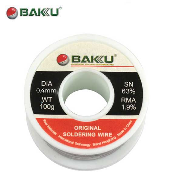 Baku - Lead Free - Soldering Wire - 0.4 MM - UHS Hardware
