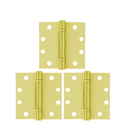 TELL - Ball Bearing Hinge - 4-1/2" x 4-1/2" - Optional Finish - Optional NRP - (3 Pack)