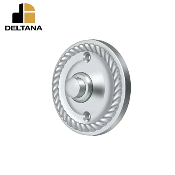 Deltana - Bell Button - Round w/ Rope - Optional Finish