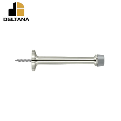 Deltana - 4" Baseboard Door Bumper - Solid Brass - Optional Finish