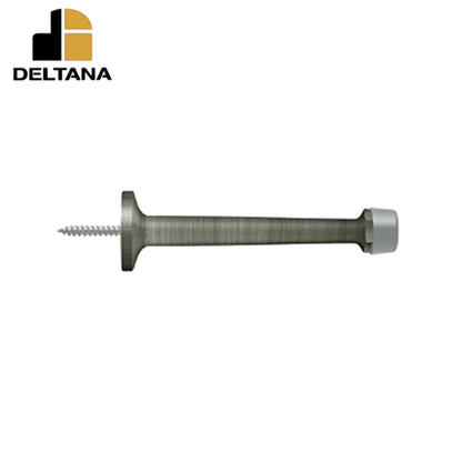 Deltana - 4" Baseboard Door Bumper - Solid Brass - Optional Finish