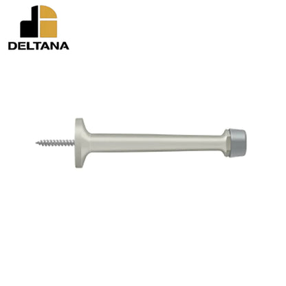 Deltana - 4" Baseboard Door Bumper - Solid Brass - Optional Finish