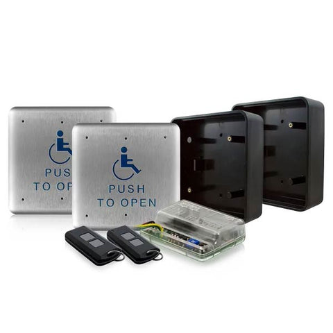 BEA - Wireless Wall Actuator Package - Square - 4.75" - 433 MHz
