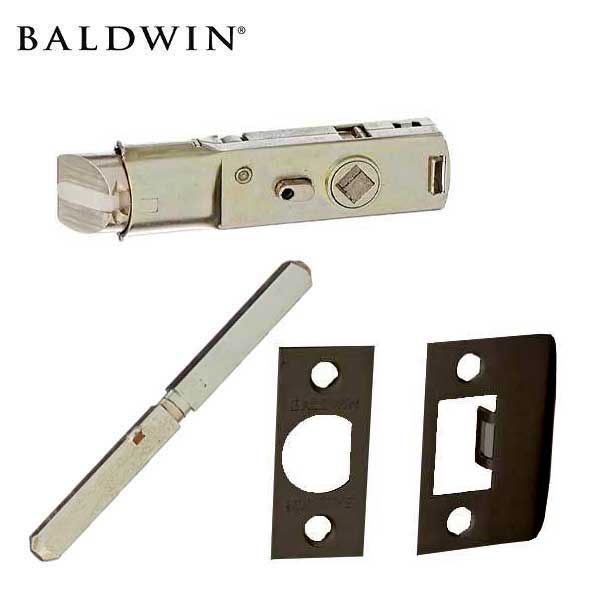 Baldwin Estate - 5162 Leverset - R017 Square Rose - 102 - Oil Rubbed Bronze - Privacy - Grade 2 - UHS Hardware