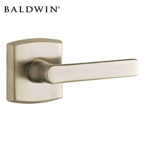 Baldwin Estate - Soho Leverset - R026 Rose - 150 - Satin Nickel - Privacy - Grade 2 - UHS Hardware