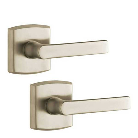Baldwin Estate - Soho Leverset - R026 Rose - 150 - Satin Nickel - Passage - Grade 2 - UHS Hardware