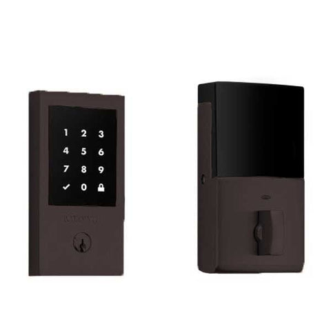 Baldwin Estate - 8225 Minneapolis Electronic Smart Deadbolt - Singl Cyl  - Z-Wave - 112 - Venetian Bronze - Grade 2 - UHS Hardware
