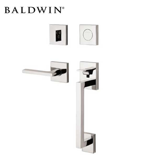 Baldwin Estate - 85390.RFD - Minneapolis Sectional Handleset - Full Dummy - 150 - Satin Nickel - Grade 2 - RH - UHS Hardware