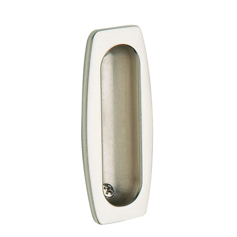 Baldwin Reserve - 9BR7013 - Solid Brass Flush Pull for Sliding Doors - 150 - Satin Nickel