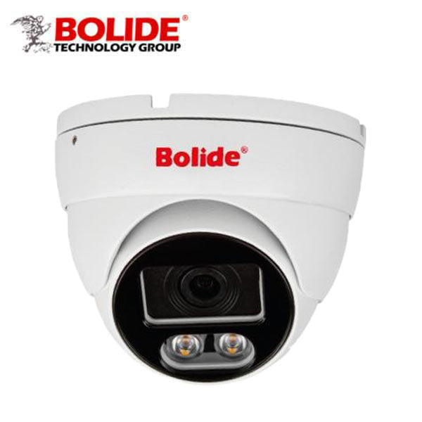 Bolide - BC1209FC - HDCVI / 2MP / Eyeball Camera / Fixed / 2mm Lens / Outdoor / IP66 / 50m Whitelight / 12VDC / White - UHS Hardware