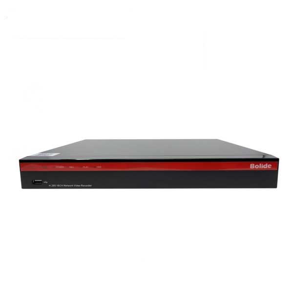 Bolide / 16 Channel / 8MP / 4K / NVR / 2 SATA / 16TB HDD / 16 Port POE / BN-NVR-16NX-S-NDAA - UHS Hardware