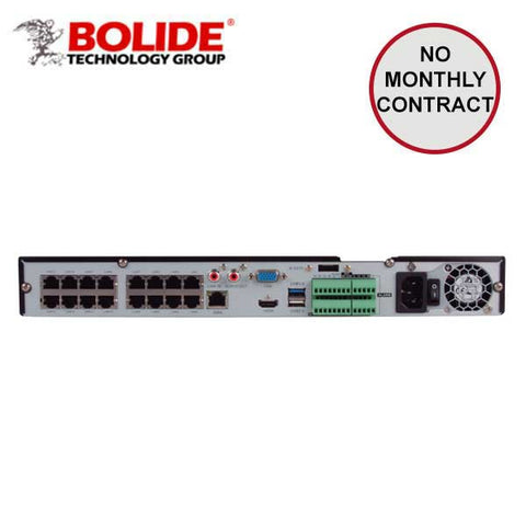 Bolide / 32 Channel / 8MP / 4K / NVR / 2 SATA / 16TB HDD / 16 Port POE / NVR-32NX-S - UHS Hardware