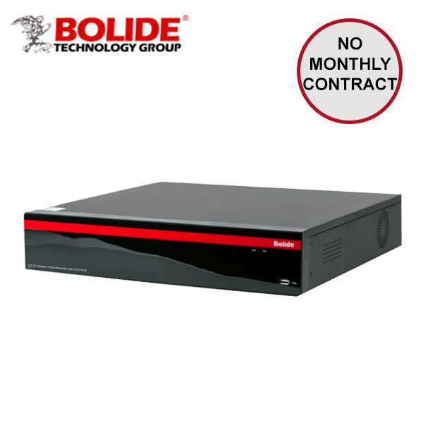 Bolide / 32 Channel / 8MP / 4K / NVR / 8 SATA / 64TB HDD / 32 Port POE / NVR-32NXPOE - UHS Hardware