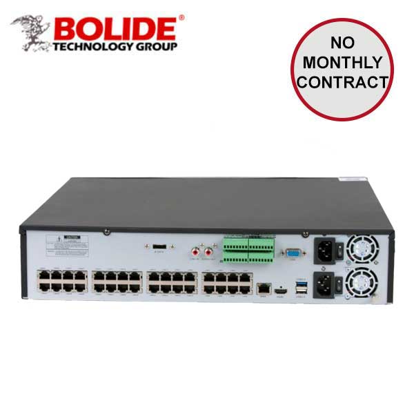 Bolide 64 Channel 8MP 4K NVR SATA 64TB HDD 32 Port