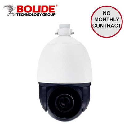 Bolide - IP / 5MP / Network PTZ Dome Camera / Varifocal / 4.98 ~ 199.2mm Lens / 40x Optical Zoom / WDR / Multiple Streams / Auto Tracking / 24VAC / IP67 - UHS Hardware