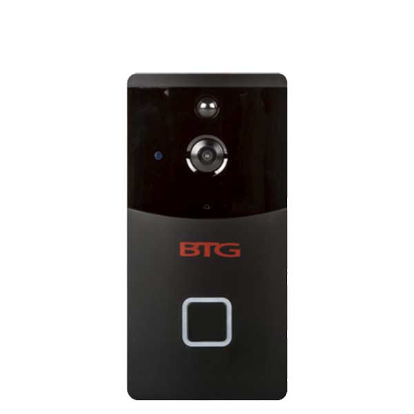 Bolide - DB170P - WIFI Doorbell Camera - 720P/30FPS - 170° View - 2.4GHZ - AC/DC24 or Battery - Black - UHS Hardware