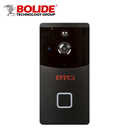 Bolide - DB170P - WIFI Doorbell Camera - 720P/30FPS - 170° View - 2.4GHZ - AC/DC24 or Battery - Black - UHS Hardware
