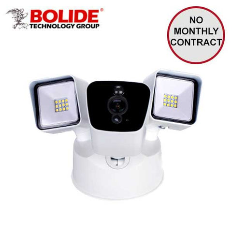 Bolide - FL180P - WIFI / 2MP / Floodlight Camera / 1/2.7" 5 Mega Panoramic Lens / Outdoor / IP65 / 10m IR / Built-in Microphone & Speaker / BOL-BTG-FL180P - UHS Hardware