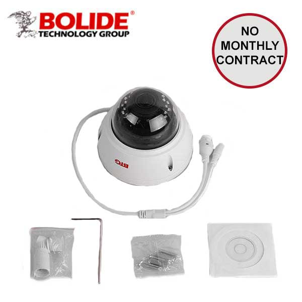 Bolide - N1509AVAIR - IP / 5MP / Dome Camera / Varifocal / 2.8-12mm Lens / Vandal Proof / Outdoor / IP66 / 35m IR / 12VDC POE / Off-White - UHS Hardware