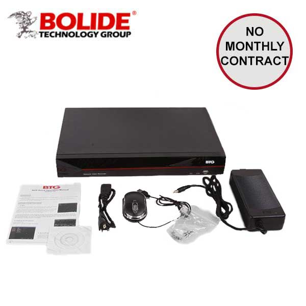 Bolide / Network Video Recorder / 16 Channel / 5MP / 16ch PoE / 2 HDD / BTG-NVR-16NX - UHS Hardware