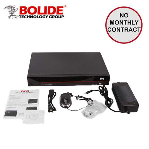 Bolide / Network Video Recorder / 16 Channel / 5MP / 16ch PoE / 2 HDD / BTG-NVR-16NX - UHS Hardware