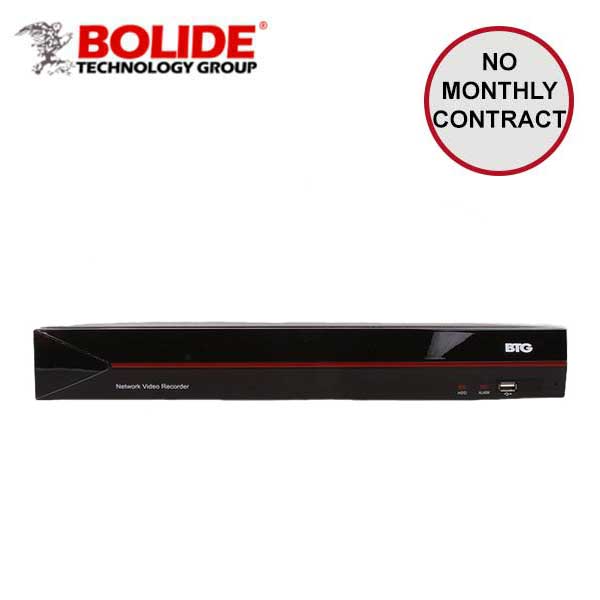 Bolide / Network Video Recorder / 16 Channel / 5MP / 16ch PoE / 2 HDD / BTG-NVR-16NX - UHS Hardware