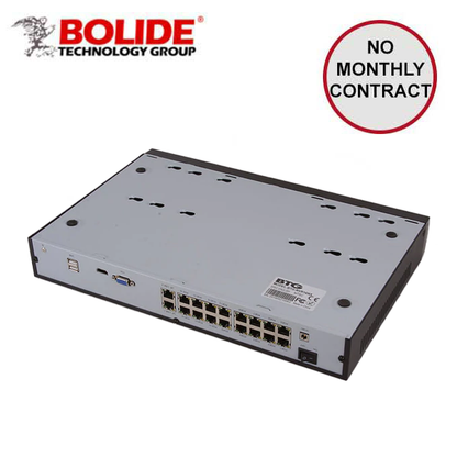 Bolide / Network Video Recorder / 16 Channel / 5MP / 16ch PoE / 2 HDD / BTG-NVR-16NX - UHS Hardware