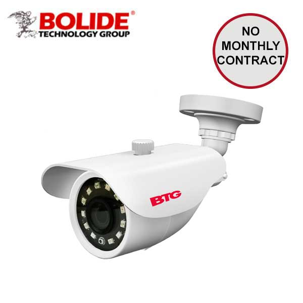 Bolide - BTG1235 - HDCVI / 2MP / Bullet Camera / Fixed / 3.6mm Lens  / IP66 / 20m IR / DC12V / White Finish - UHS Hardware