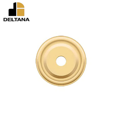 Deltana - Base Plate for Knobs - 1" Diameter - Optional Finish