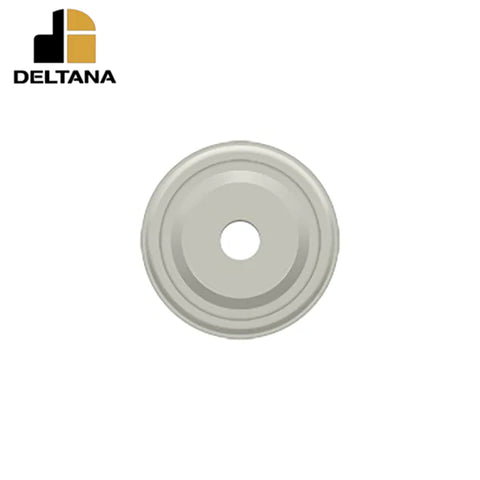 Deltana - Base Plate for Knobs - 1" Diameter - Optional Finish