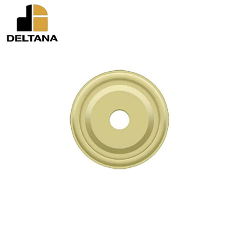 Deltana - Base Plate for Knobs - 1" Diameter - Optional Finish