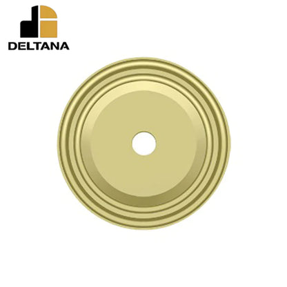 Deltana - Base Plate for Knobs - 1-1/2" Diameter - Optional Finish