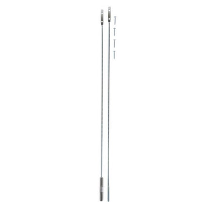 Wright - V691 - Turnbuckle - 50" - Narrow Wood / Vinyl Doors - Zinc Plated - UHS Hardware