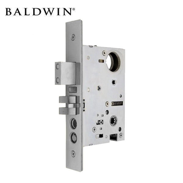 Baldwin - 6320 - Mortise Lock - 2 1/2" Backset - Entrance - Optional Handing - 260 - Polished Chrome - UHS Hardware