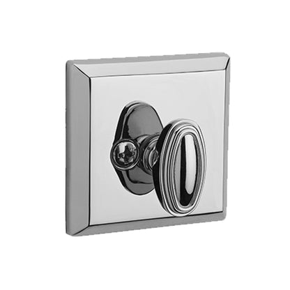 Baldwin Estate - Traditional Square Reserve Deadbolt - Optional Function - 260 - Polished Chrome - Grade 1 - UHS Hardware
