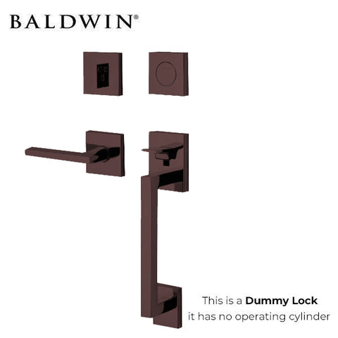 Baldwin Estate - 85390.RFD - Minneapolis Sectional Handleset - Full Dummy - 102 - Oil Rubbed Bronze - Grade 2 - RH