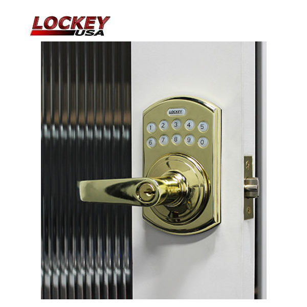 Lockey - E995 - Electronic Keypad Lever Lock w/ Remote Control - UHS Hardware
