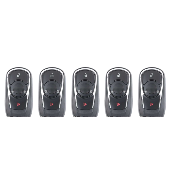 5 x 2018-2020 Buick Encore / 3-Button Smart Key / PN: 13506667 / HYQ4AA (AFTERMARKET) (Pack Of 5) - UHS Hardware