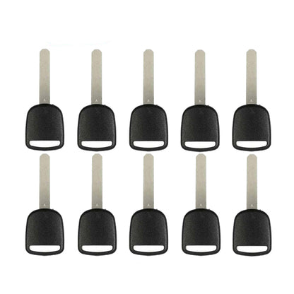 10 x 2003-2017 HO03 Honda / Acura Transponder Key (46 Chip) (AFTERMARKET) ( Pack of 10) - UHS Hardware