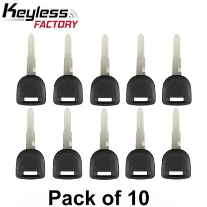 10 x 2003-2014 Mazda  MZ24 / MZ34 Transponder Key ( Chip 4D63 80 Bit ) (AFTERMARKET) (Pack of 10) - UHS Hardware