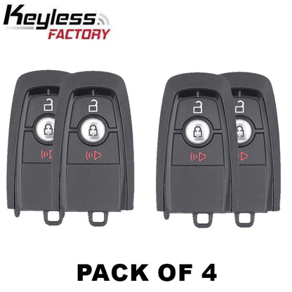 4 x 2017-2022 Ford / 3-Button Smart Key /  M3N-A2C93142300 (AFTERMARKET) (Pack of 4) - UHS Hardware