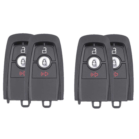 4 x 2017-2022 Ford / 3-Button Smart Key /  M3N-A2C93142300 (AFTERMARKET) (Pack of 4) - UHS Hardware