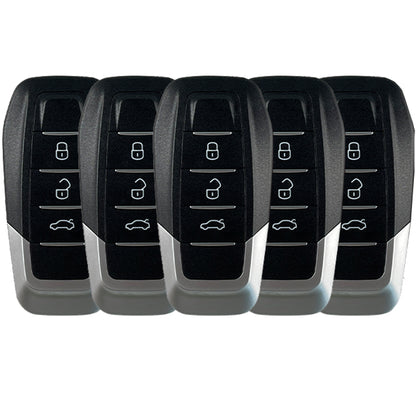 5 x Xhorse - XKFEF5EN / 3-Button Universal Remote Key for VVDI Key Tool (Wired) (Pack of 5) - UHS Hardware