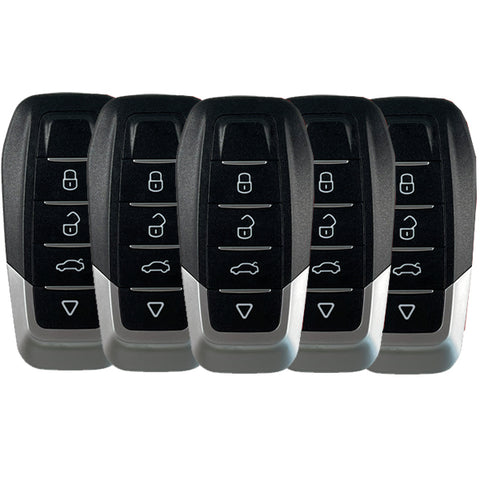5 x Xhorse - XKFEF6EN / 4-Button Universal Remote Key for VVDI Key Tool (Wired) (Pack of 5) - UHS Hardware