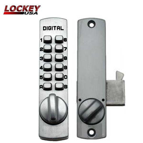 Lockey - C150 - Mechanical Keypad - Keyless Hook Bolt Lock - for Sliding Glass Doors - UHS Hardware