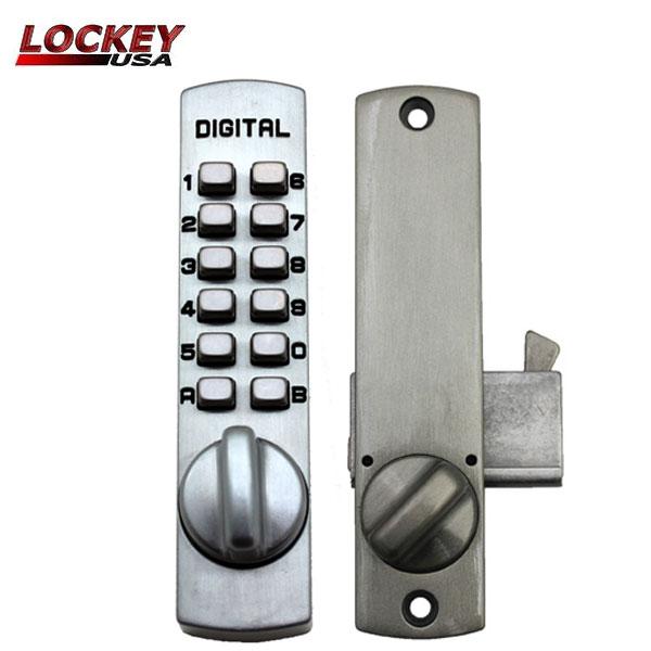 Lockey - C150 - Mechanical Keypad Keyless Hook Bolt - for Sliding Glass Doors - UHS Hardware