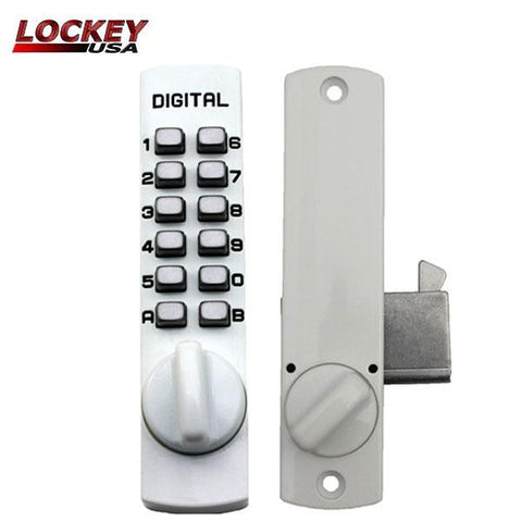 Lockey - C150 - Mechanical Keypad Keyless Hook Bolt - for Sliding Glass Doors - UHS Hardware