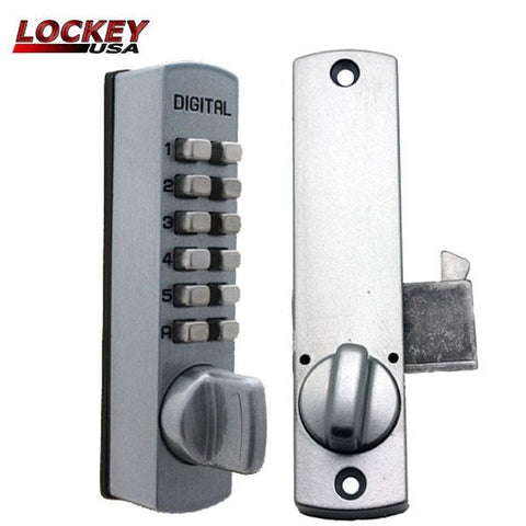 Lockey - C150 - Mechanical Keypad Keyless Hook Bolt - for Sliding Glass Doors - UHS Hardware