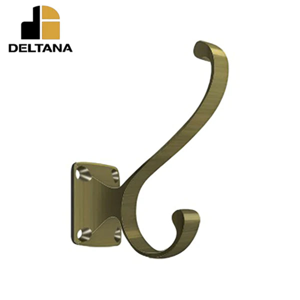 Deltana - Heavy Duty - Coat - 1-1/2" x 1-1/4" Base Size - Optional Finish