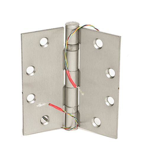 Command Access - Energy Transfer Swing Hinge - Clear Hinge - 2/20 Gauge - Satin Chrome - UHS Hardware